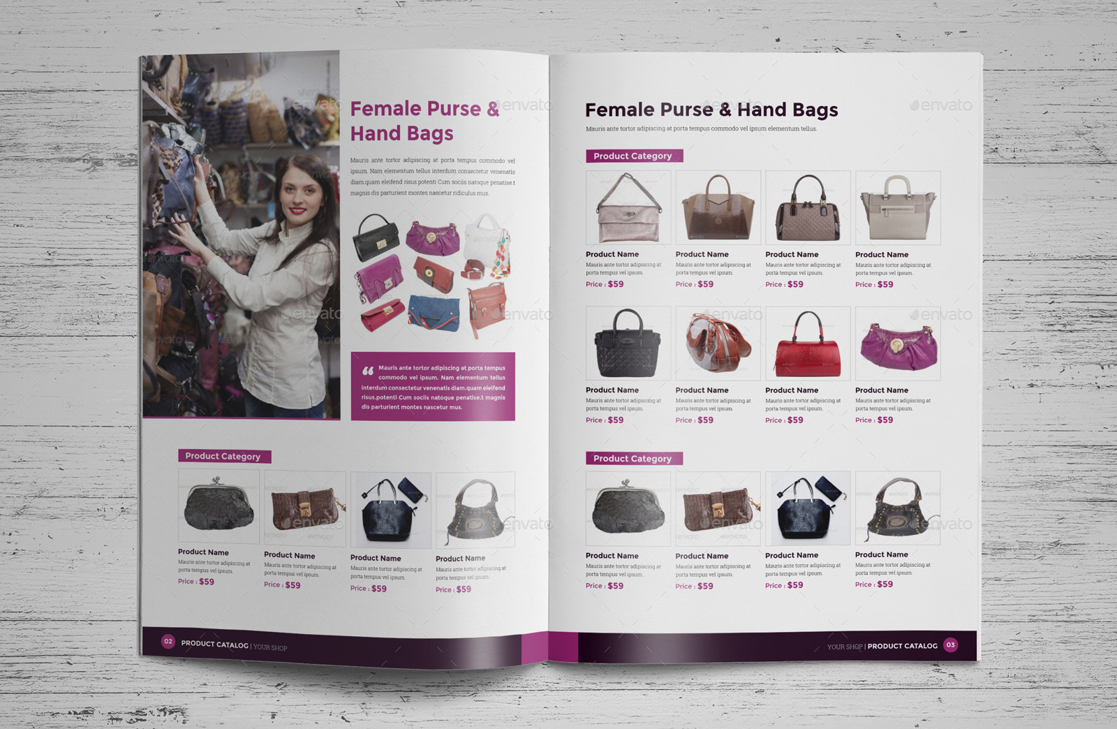 Product Promotion Catalog InDesign v2, Print Templates GraphicRiver